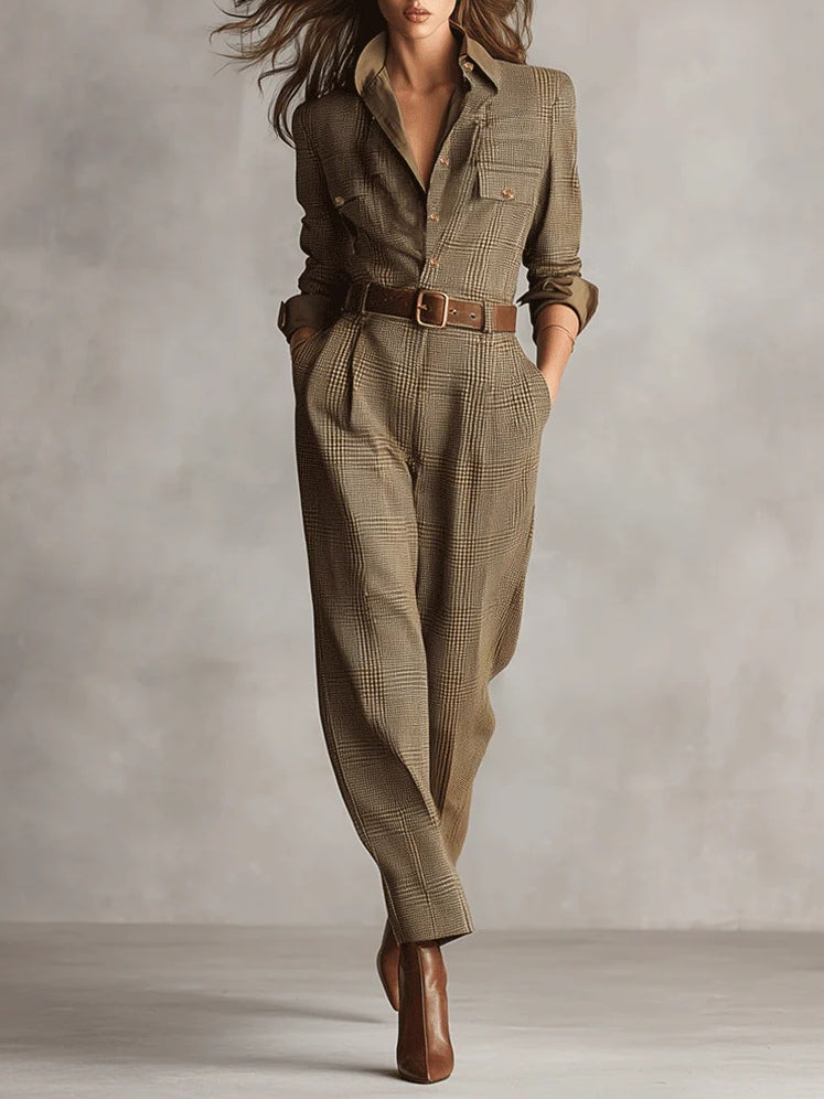 Celeste | Elegant Tailored Jumpsuit