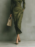 Hera | Elegant Fitted Maxi Dress