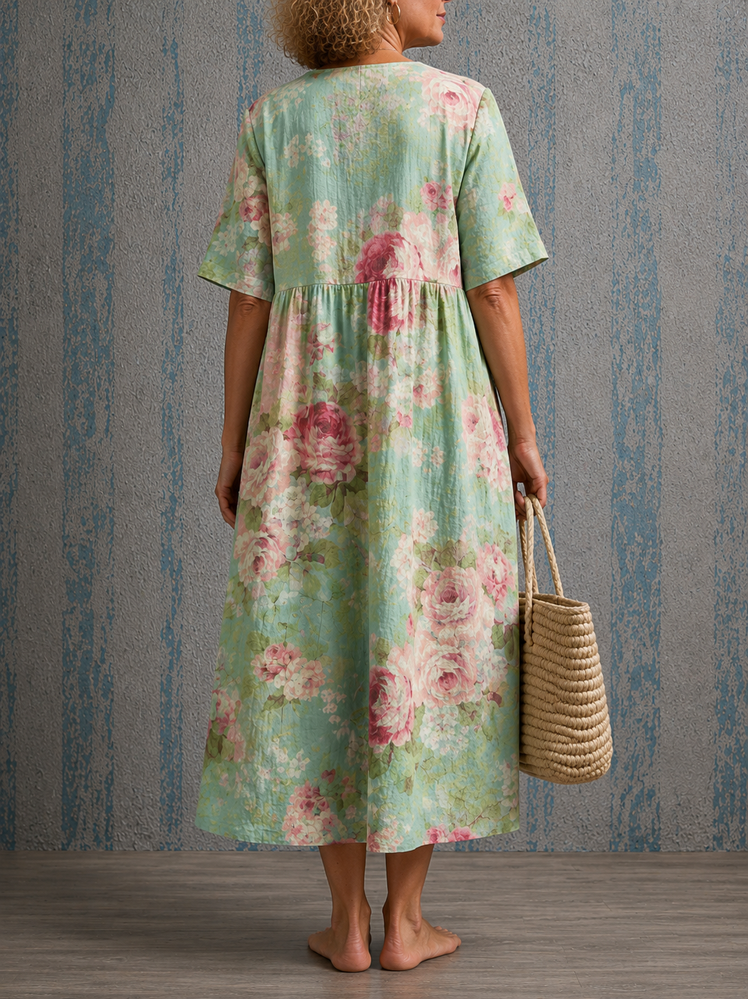 Cynthia | Half Sleeve Dress