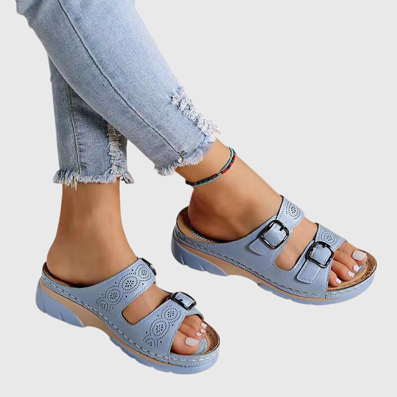 DIORA | ORTHOPAEDIC LEATHER SANDALS