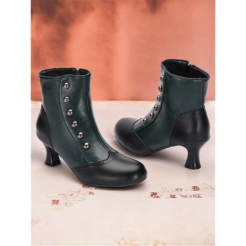 BRYONY | VINTAGE BUTTON BOOTS