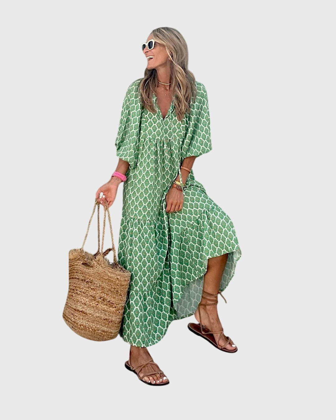 Sarah | Boho Maxi Dress