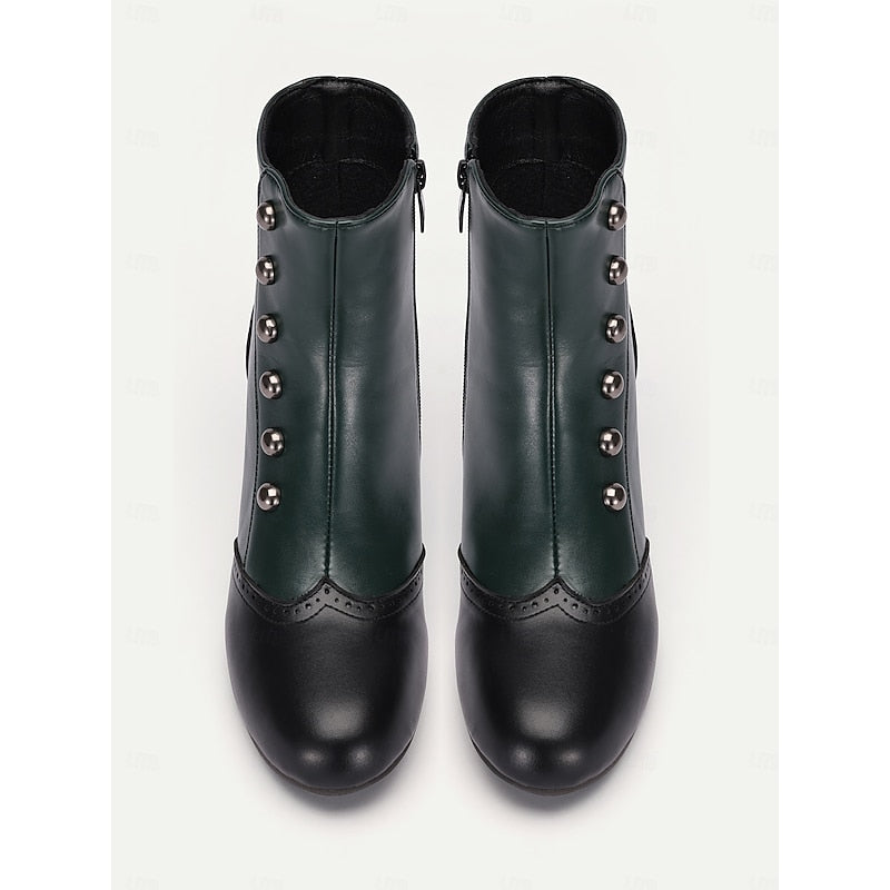BRYONY | VINTAGE BUTTON BOOTS