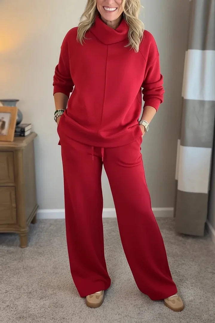 Colleen | Casual Roll-Neck 2 Piece