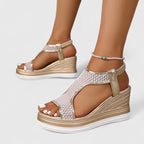 JESSICA | ORTHOPAEDIC WEDGE SANDALS