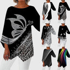 Alayah | Elegant Crew Neck Top