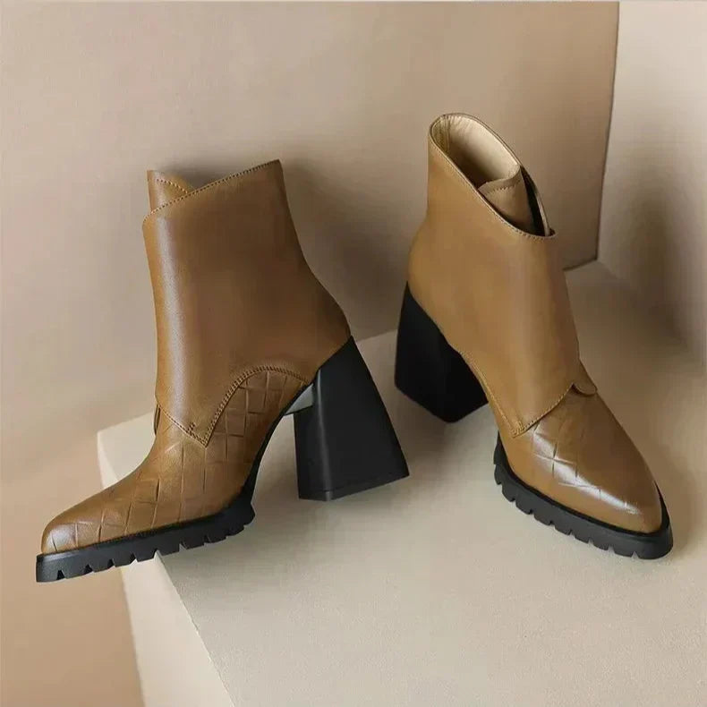 ELSPETH | STRAP ANKLE BOOTS