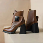 ELSPETH | STRAP ANKLE BOOTS