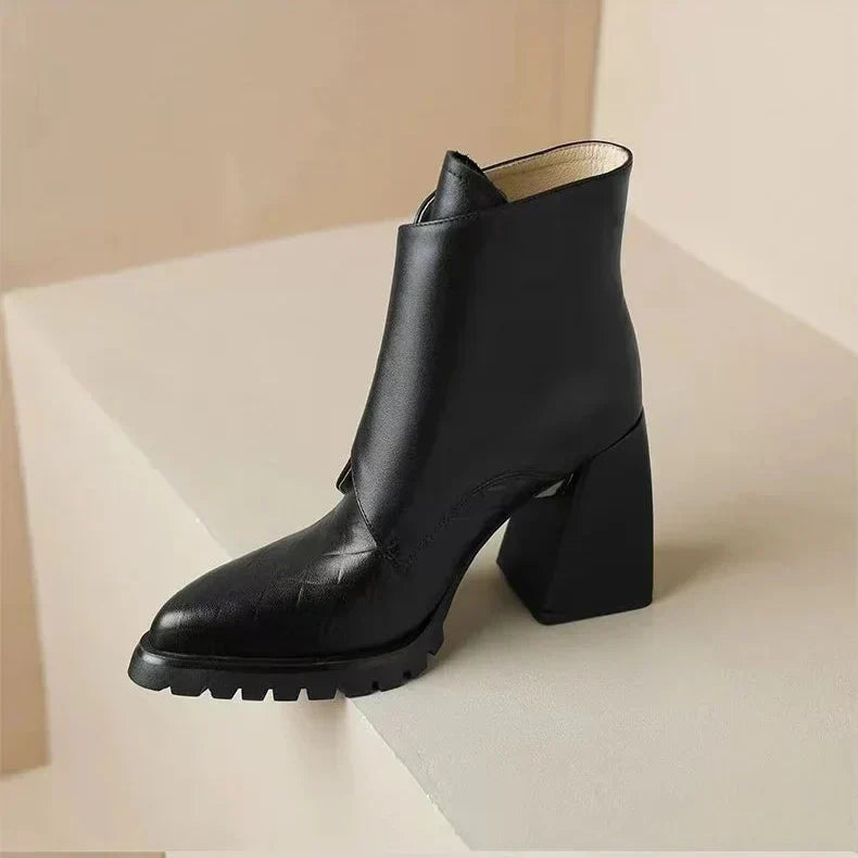 ELSPETH | STRAP ANKLE BOOTS