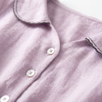 Isla | Elegant Cotton-Linen Half Sleeve Dress