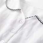 Isla | Elegant Cotton-Linen Half Sleeve Dress