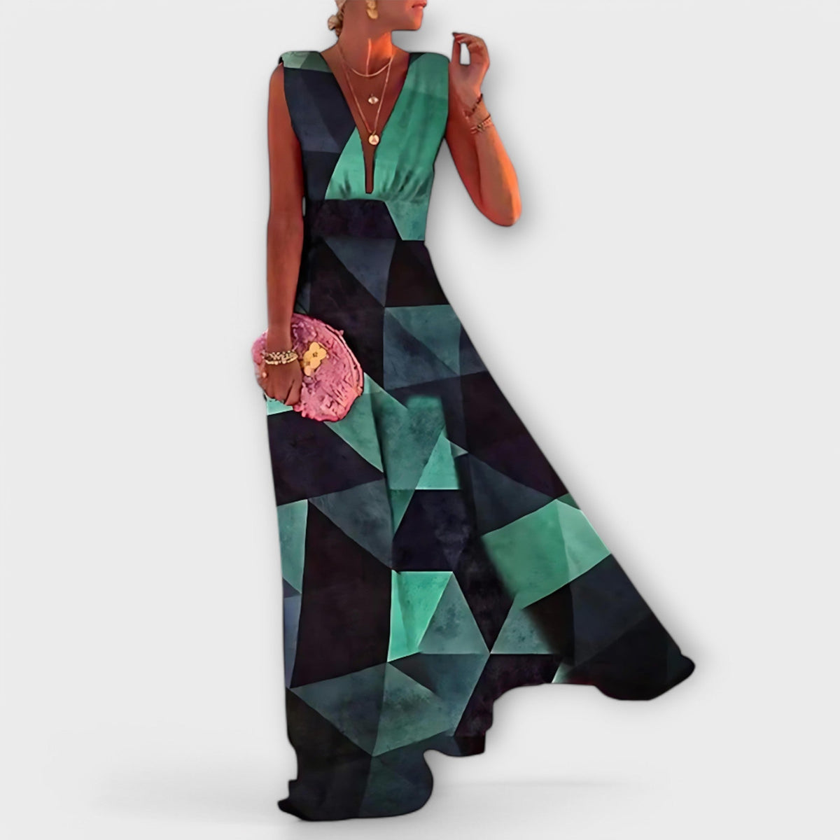 Elegant Sleeveless Dress for Women