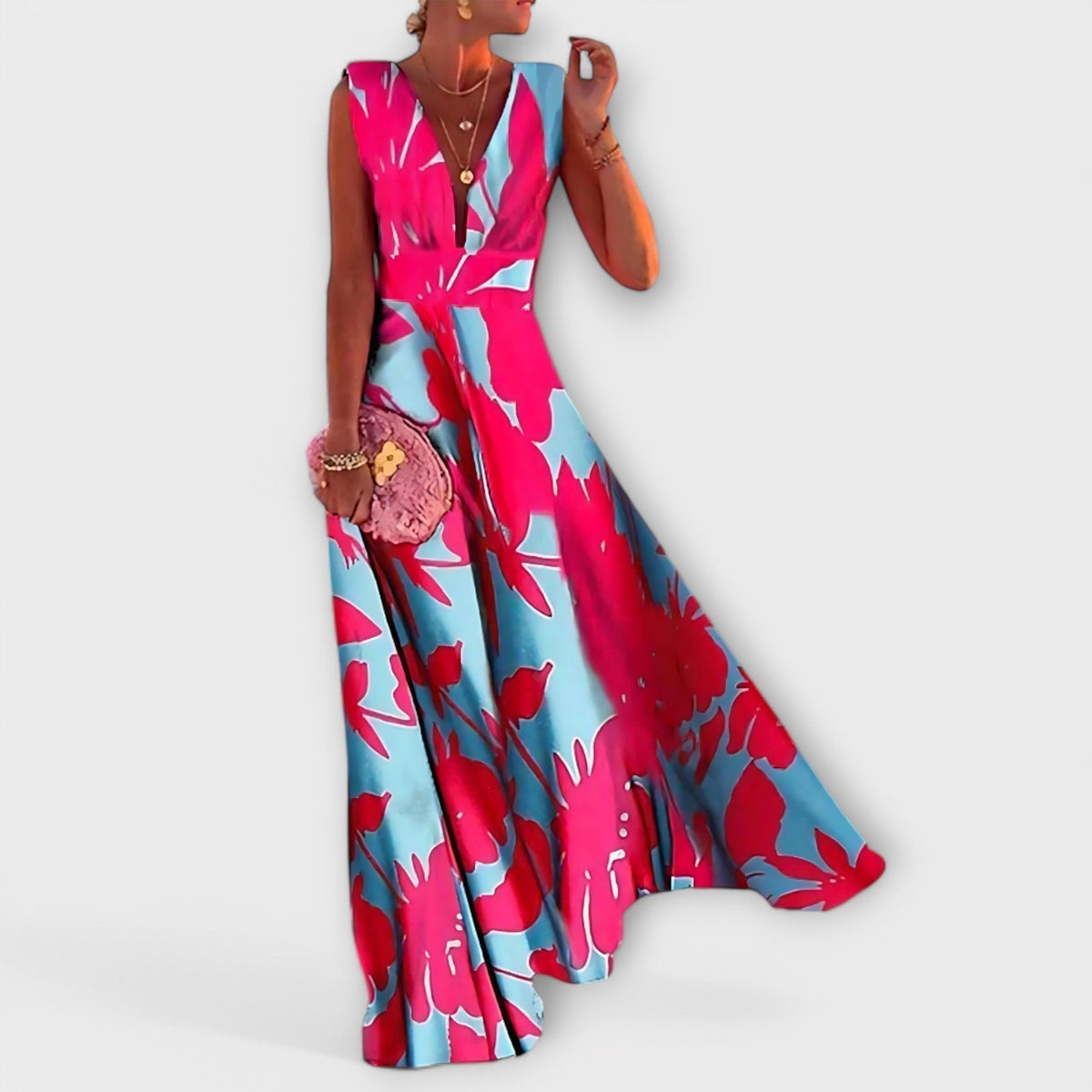 Elegant Sleeveless Dress for Women