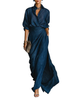 Francesca | Shirt and Long Skirt Set