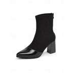 NANCY | CAP-TOE SOCK BOOTS