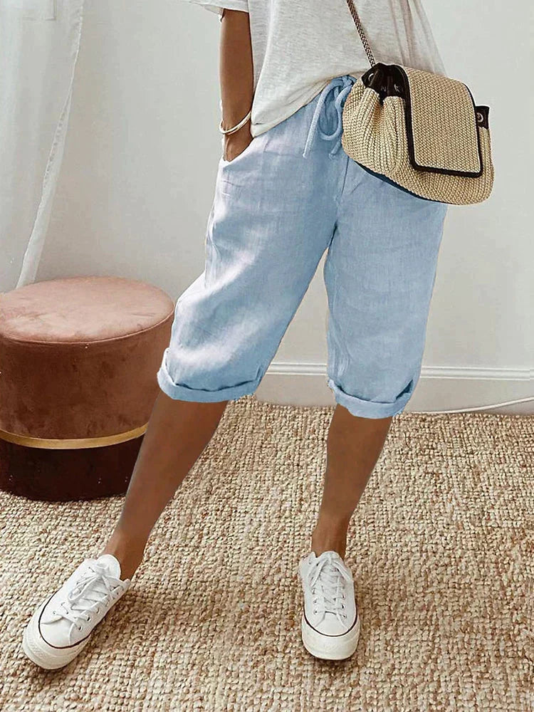 Claire | Cotton Shorts for Women