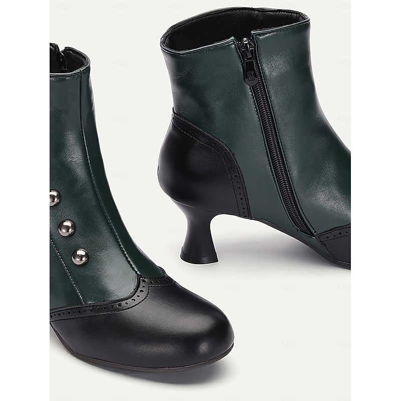 BRYONY | VINTAGE BUTTON BOOTS