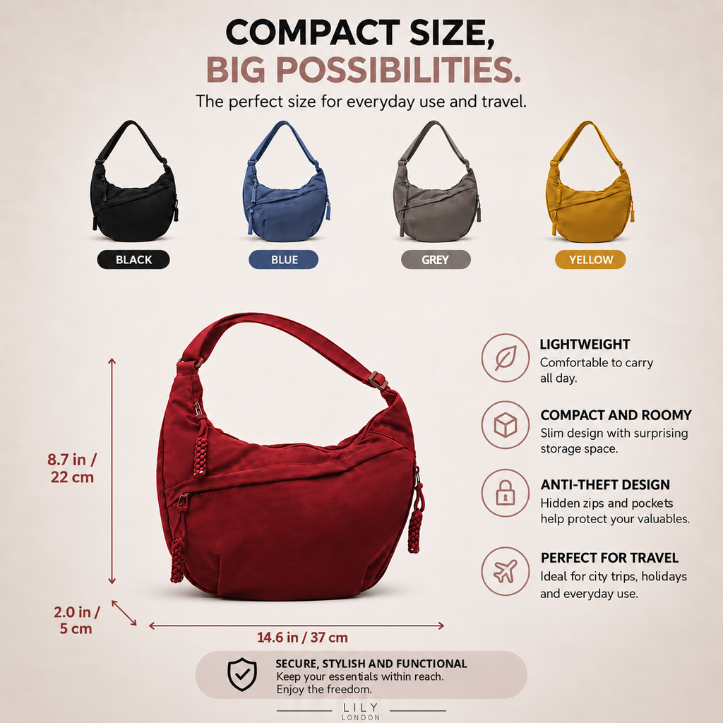 Chloe | Blue Shoulder Bag