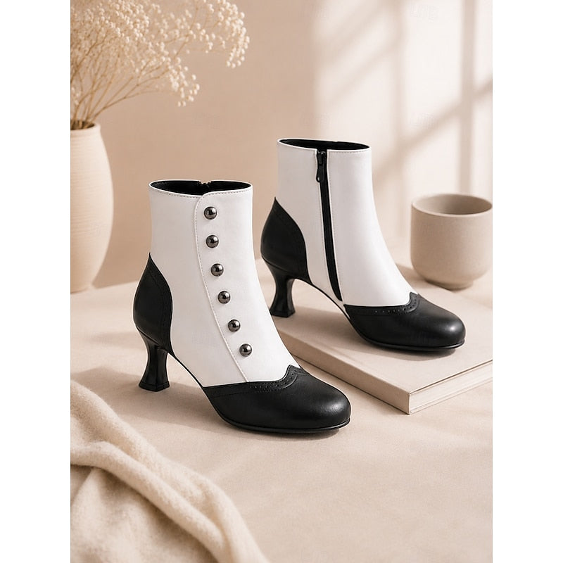 BRYONY | VINTAGE BUTTON BOOTS